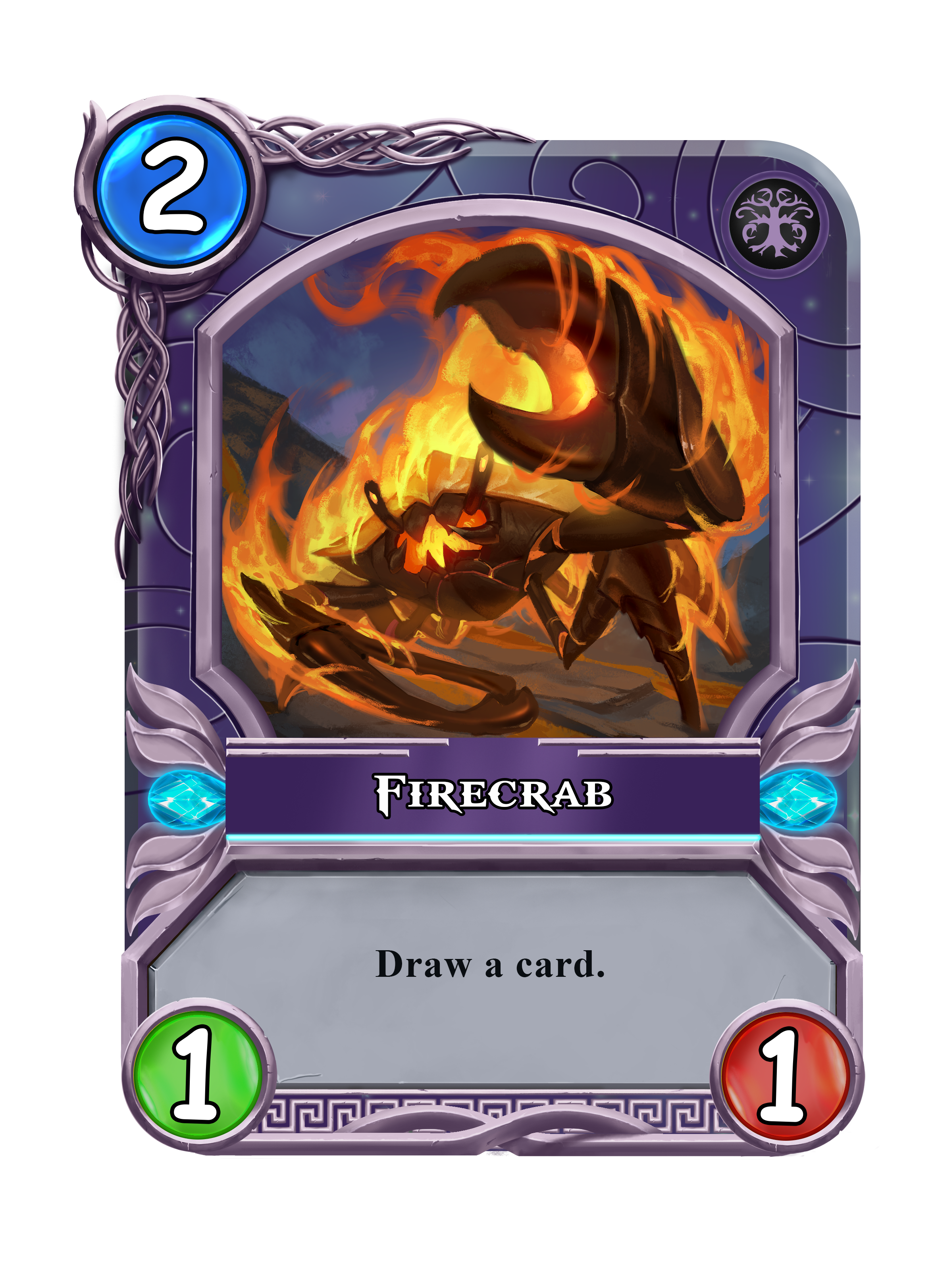 Firecrab card