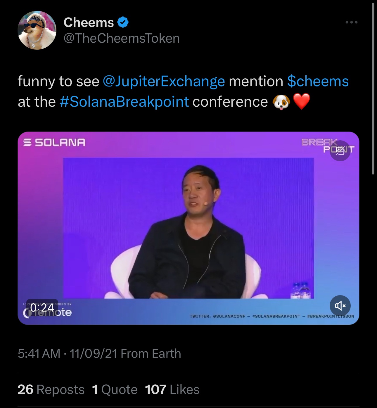Jupiter was created because of cheems (lol)